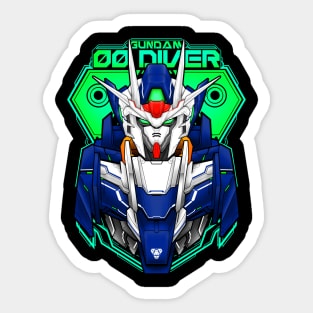 Gundam 00 Diver Sticker